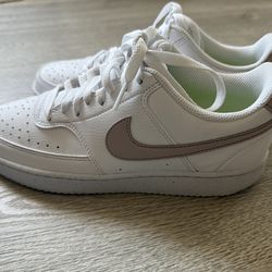 Nike Court Vision Low White/Pink Women’s 8.5