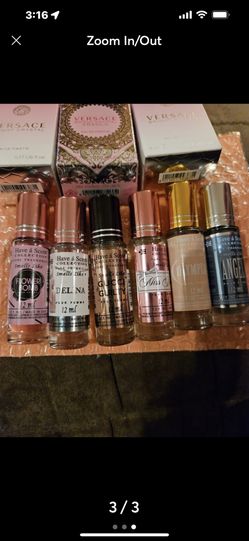 Perfume rollerball Bundle- Versace, Flowerbomb, Gucci, Miss Door 