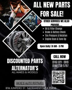 New Alternator - Kia, Nissan, BMW, Toyota, Honda