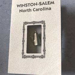 New Vintage Winston-salem North Carolina The big coffee pot pin, ballou reg'd