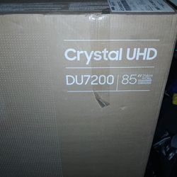 New 85 Inch  Samsung  Newest Model 7200