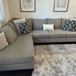 Beautiful Grey Sectional Couch