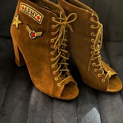 Lace Up Shoe Boots 