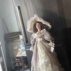 Duck House Heirloom Doll