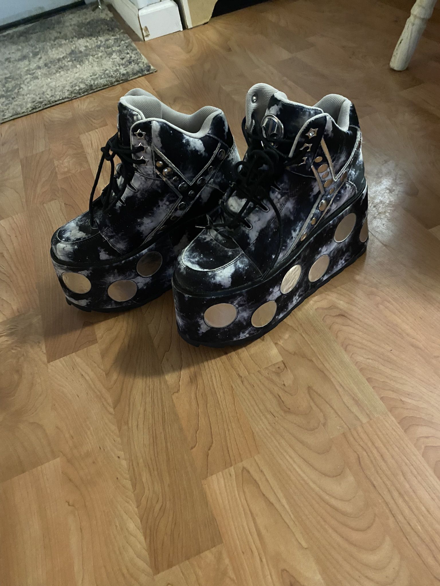 Women’s Black Moon Platform Shoes