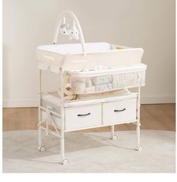 Baby Changing Table with Storage