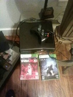 Xbox 360 2 games and a controller 90$ out the door