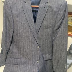 Men’s Suit Jacket 44L New From Macy’s