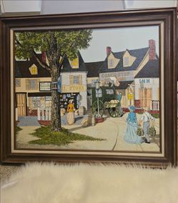 1985 Original H. Hargrove painting!