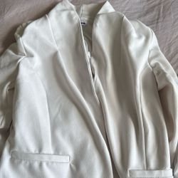 Fashion nova creamy blazer