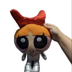 Power Puff Girls Blossom Plush Doll Space Suit Talking Stuffed Cartoon 17
