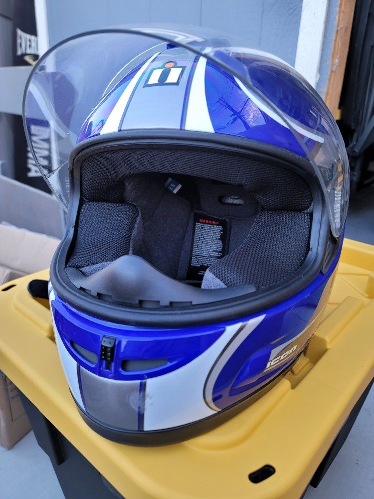 Icon Motorcycle Helmet Size XS