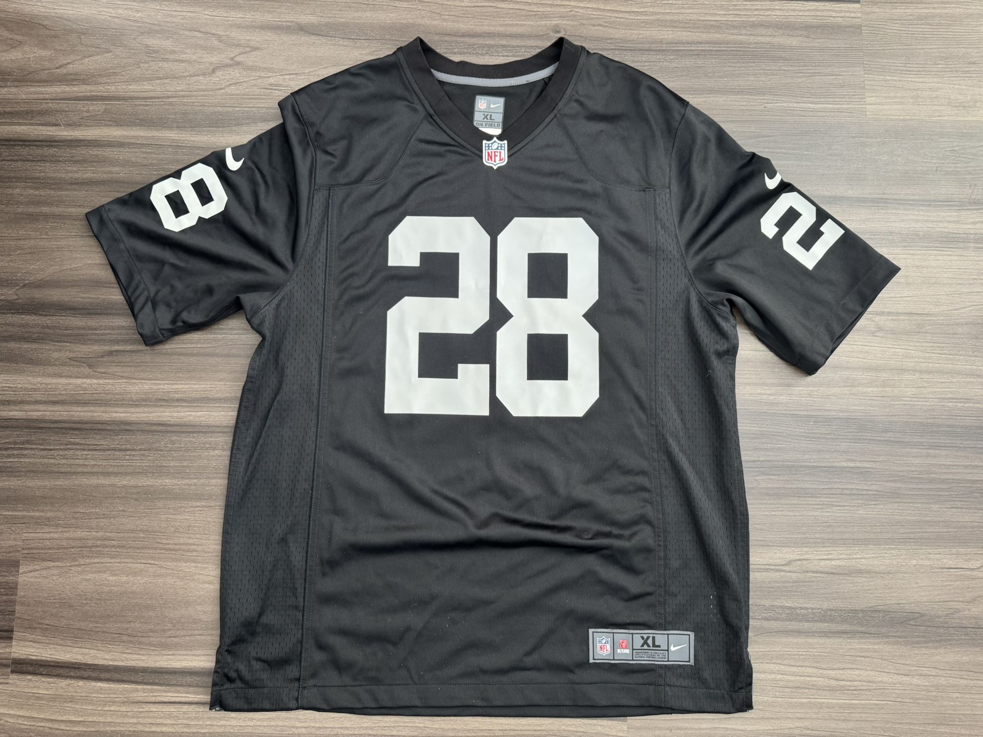 Nike On Field Las Vegas Raiders Josh Jacobs #28 Jersey Men’s Size XL