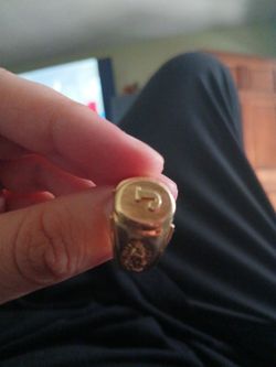 Gold ring 14k