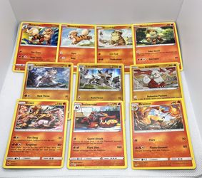 10 Pokemon Cards