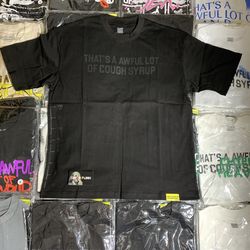 ALOCS tonal black tee