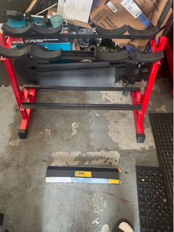 Dumbbell rack like no red