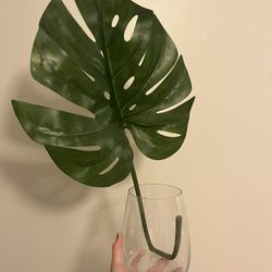 fake Monstera Leaf Plant 