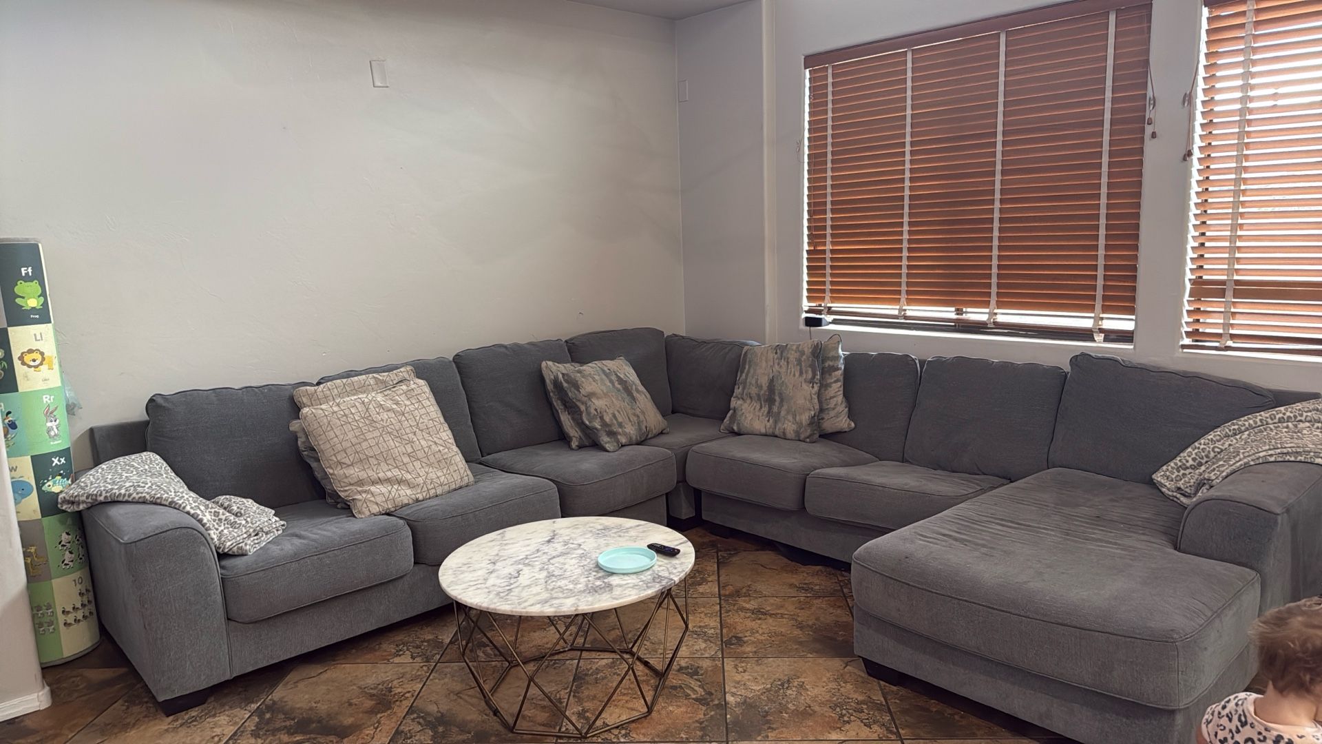 Used  Large Sectional Couch 