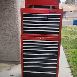 CRAFTSMAN DEEP BOTTOM 9 DRAW TOOL BOX 1996