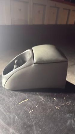Universal Truck & Van Center Console Clutter Catcher Armrest Cup Holders - Gray