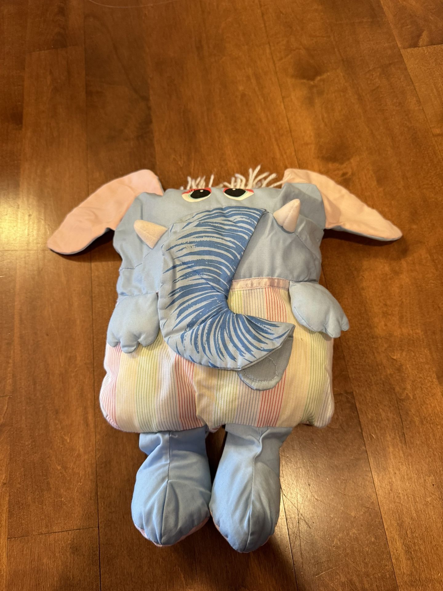 Vintage 80ies Pillow People Plumppets Elefant Rare Shipping Available 