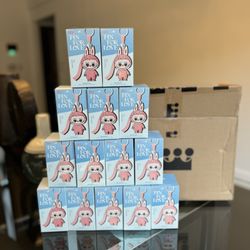 Set of 14! THE MONSTERS Pin for Love Series-Vinyl Plush Pendant Blind Box (N-Z)