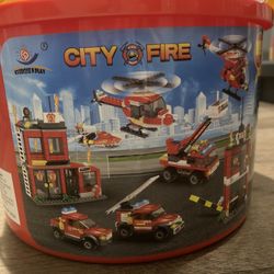 New City and Fire “Lego” Blocks