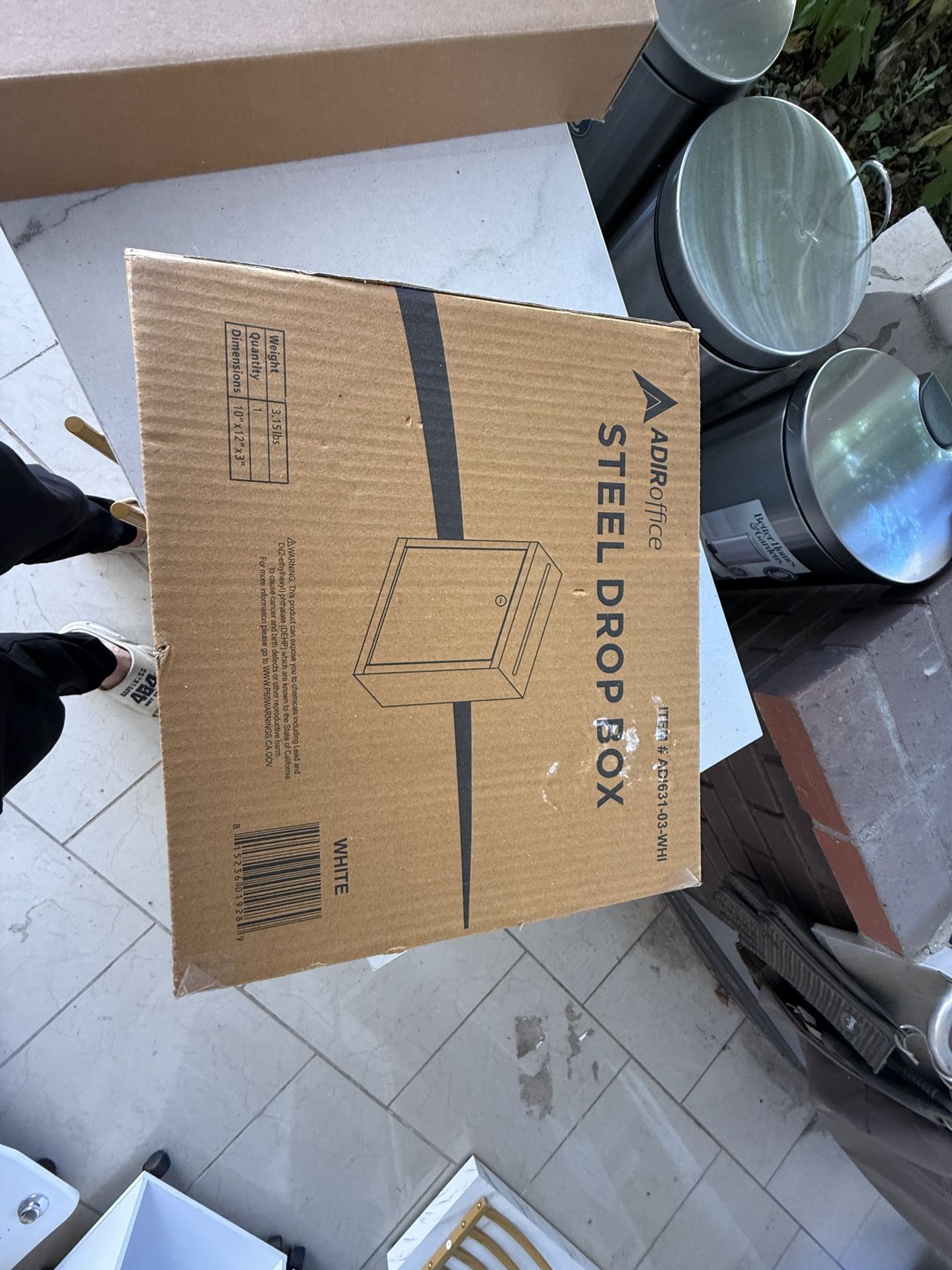 Steel Drop Box New