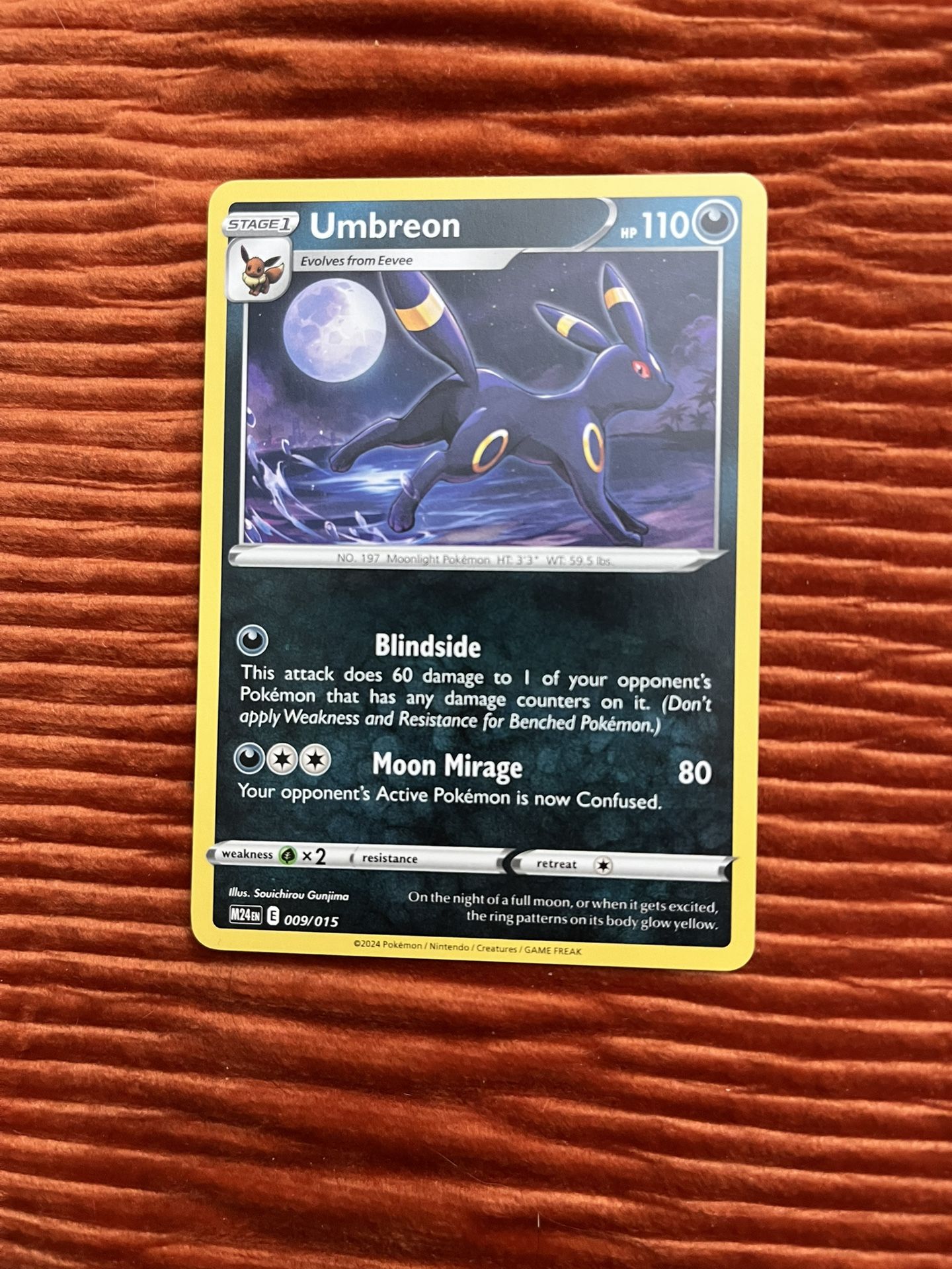 Pokémon Card  Umbreon 