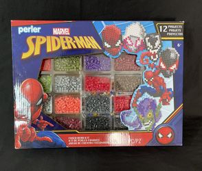 Perler Marvel's Spider-Man Deluxe Box Fused Bead Kit
