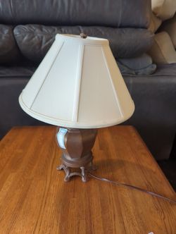 Ornate Bronze Table Lamp