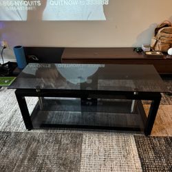 Glass TV Stand 