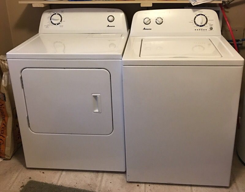 Amana Washer and Dryer