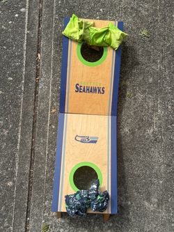 Seattle Seahawks Mini Corn Hole Set