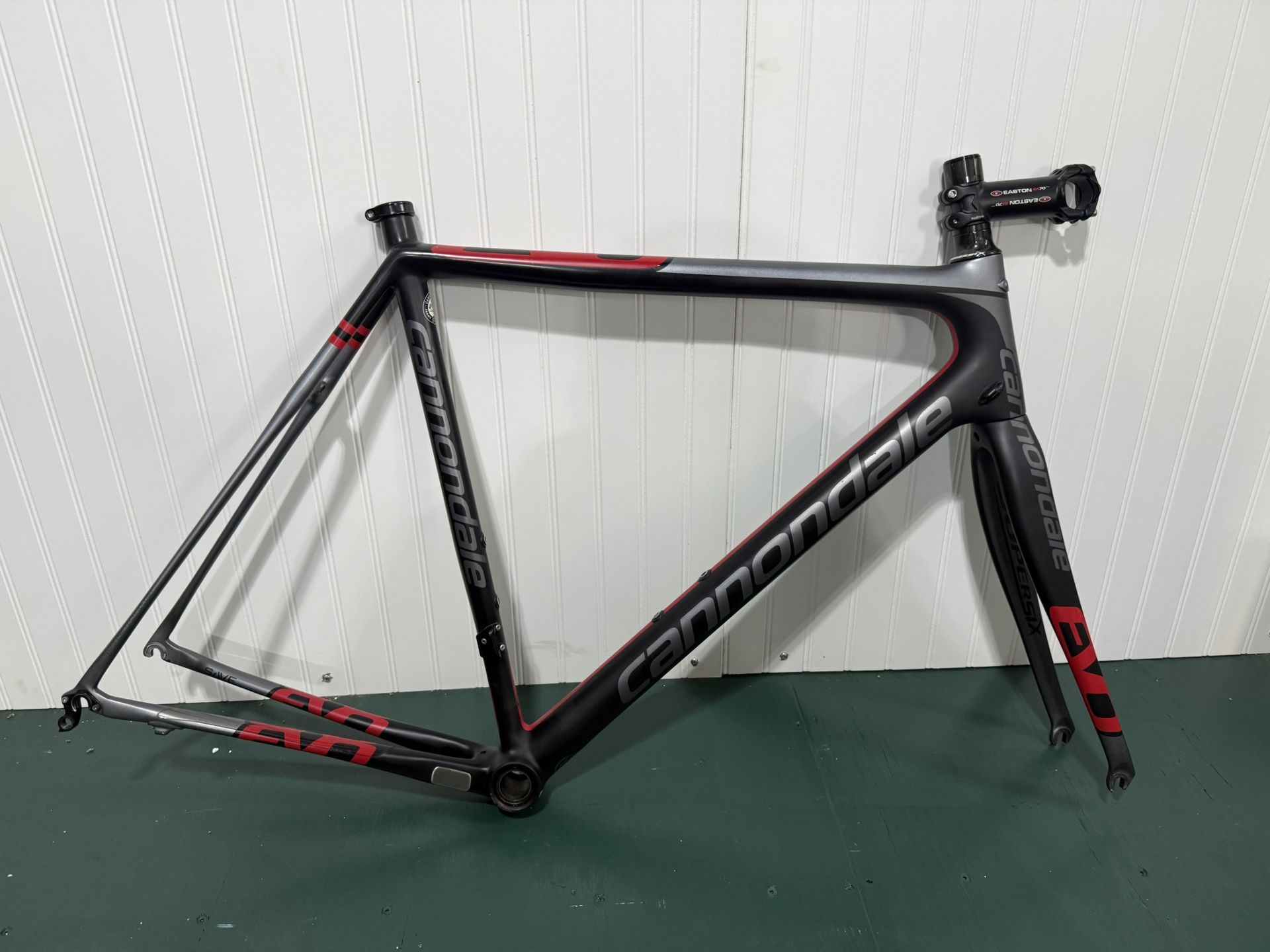 Cannondale Supersix evo carbon rim brake frameset 56cm