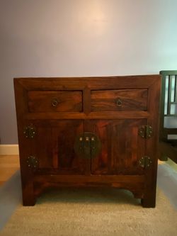Wooden cabinet