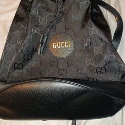 Gucci Black Backpack