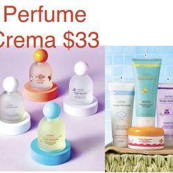 Perfume,crema de bebé 