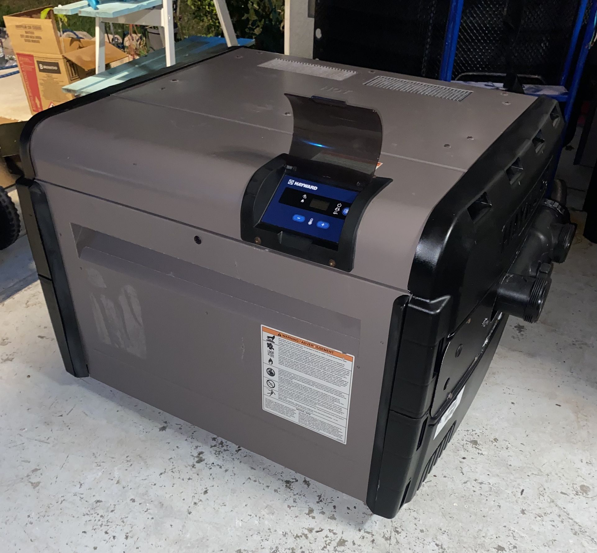 Hayward H-400k Natural Gas / Liquid Propane Pool Spa Heater NG LP 400k BTU