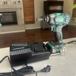 Metabo HPT Impact Driver With Battery And Charger