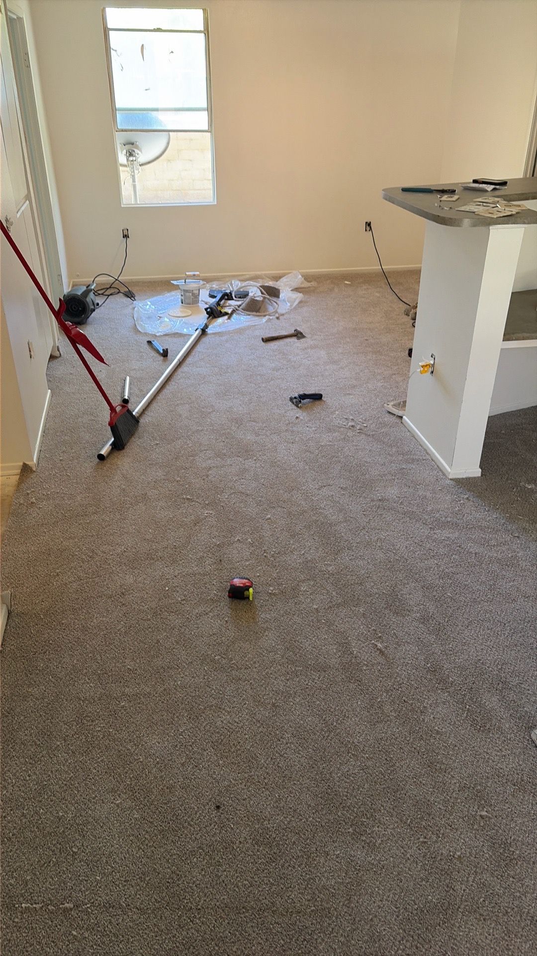 Carpet installation