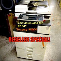 Commercial Printer Ricoh MP C3003 (sells Used  For $2,000)