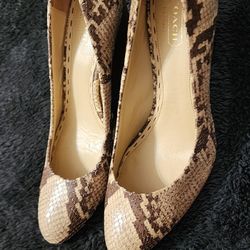 Coach Women Heels Size 7b