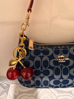 Coach cherry charm