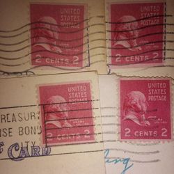 American 2cent Stamps 
