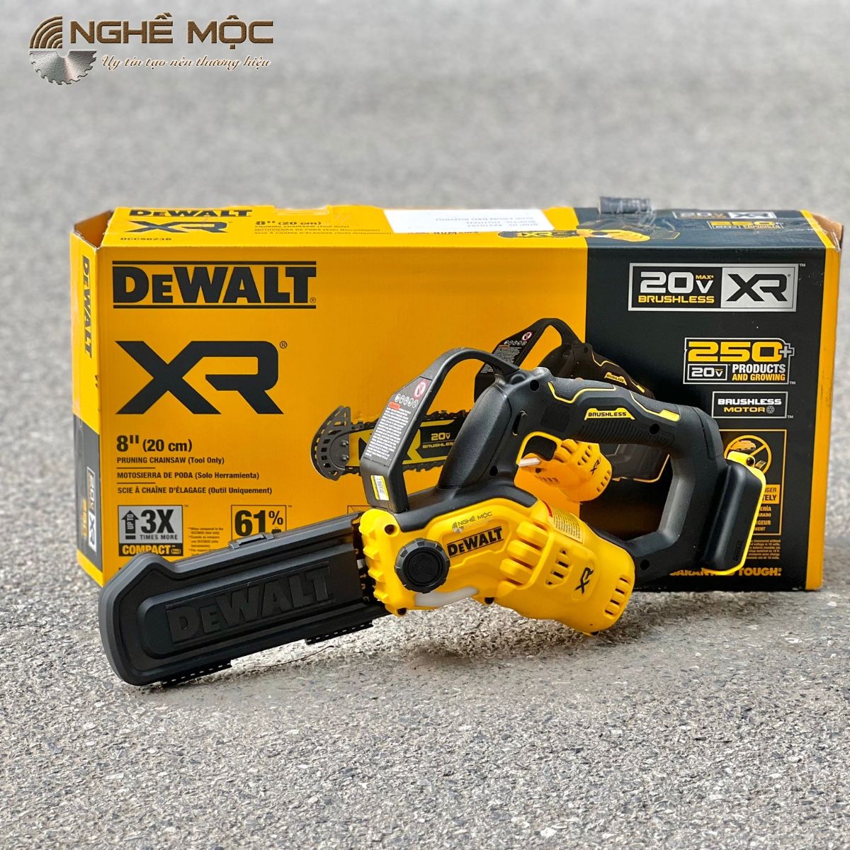 DEWALT 8” Cordless, And Brushless, Chain Saw Kit (TOOL ONLY) for Sale