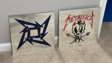 Metallica Square Carnival Mirrors