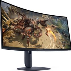 Alienware 34 Curved Gaming Monitor – AW3425DWM - 34-inch WQHD 180Hz 1ms Display, 1500R, AMD FreeSync Premium, VESA AdaptiveSync
