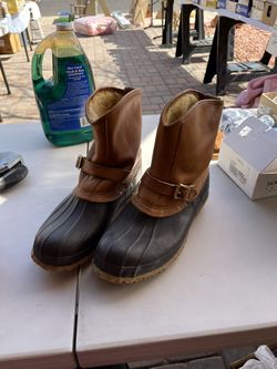 LL Bean insulated hunting shoe size 11